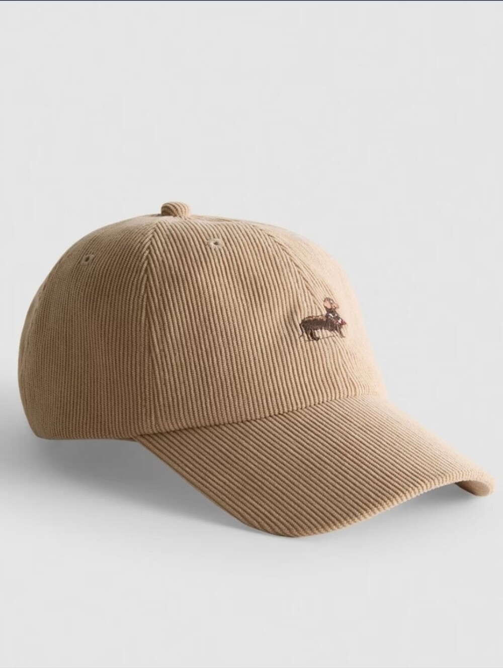Corduroy Dog Baseball Cap dachshund sausage Dog hat Primark